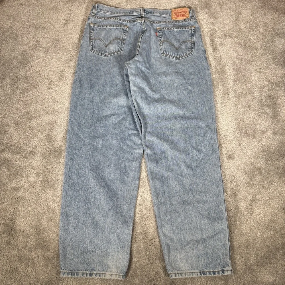 Vintage Levis 560 Jeans Mens 36x32 Comfort Fit Light Wash Blue Denim Cotton Y2K